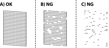 Nozzle Check Pattern
