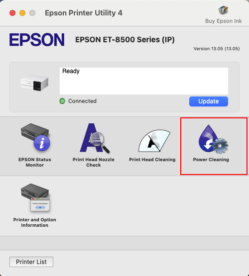Power Cleaning option