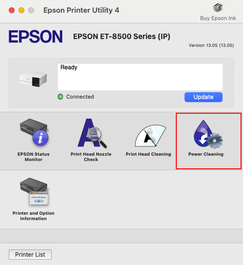 macOS Power Cleaning option