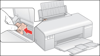 Adjust the paper edge guide