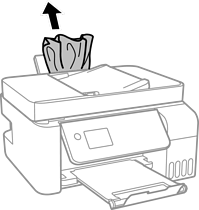 Ecotank Series Remove Paper from feed