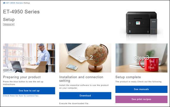 Informtaion about the support options